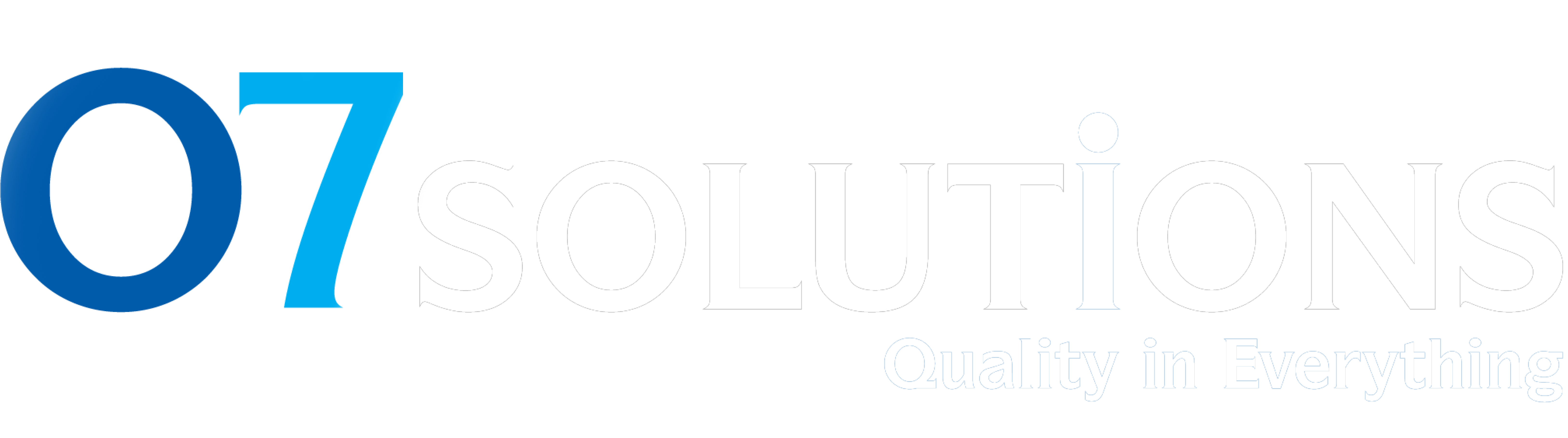 O7 Solutions - Quality in Everything