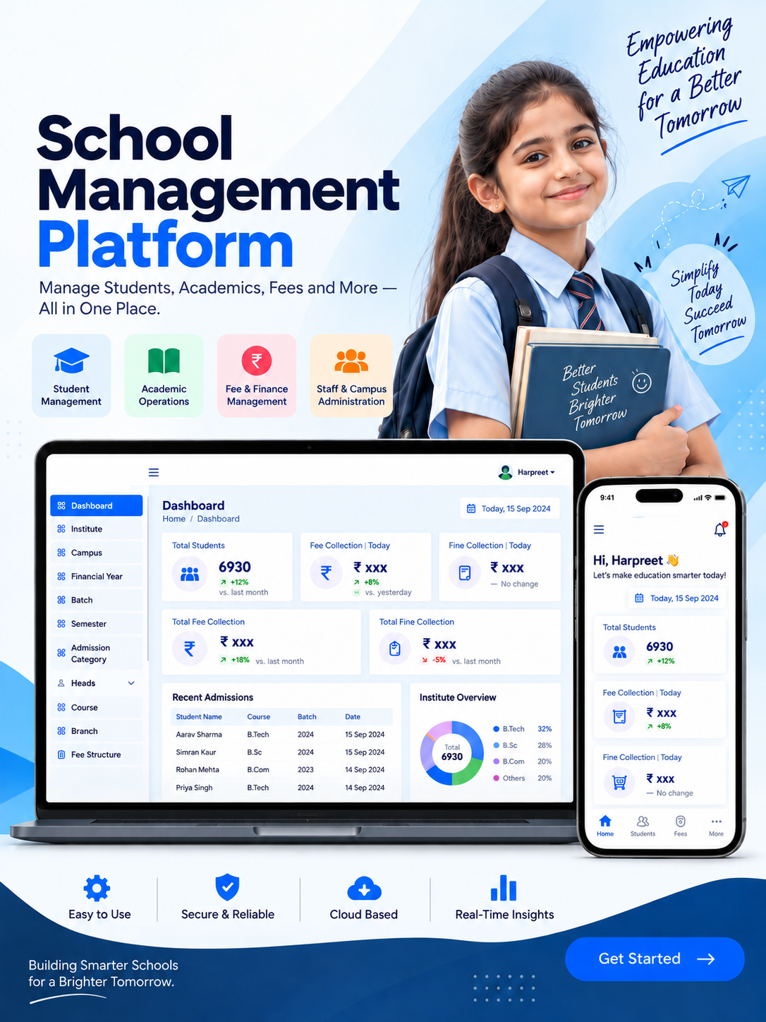 St. Soldier school management and fee administration application